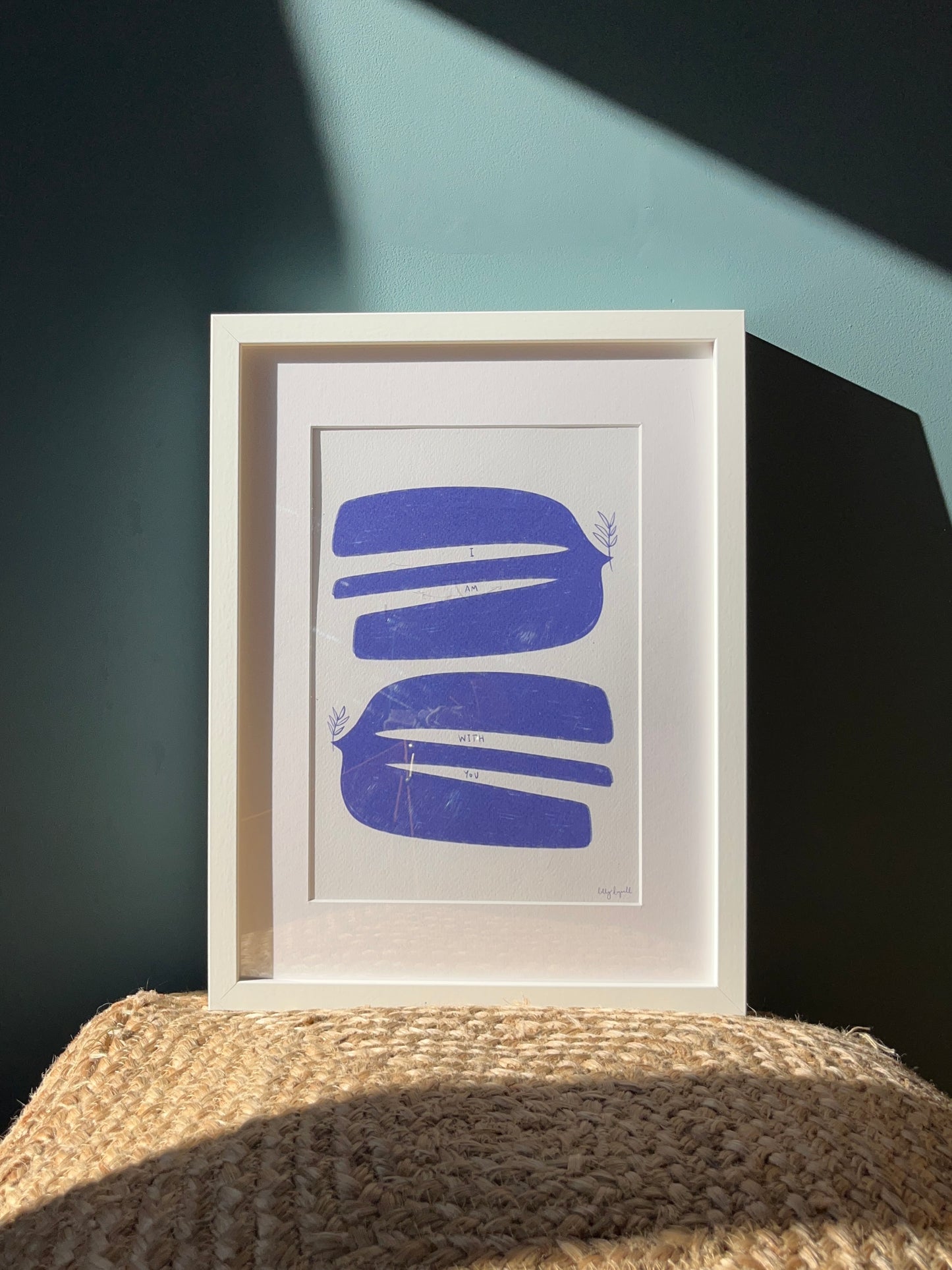 I Am With You A4 Print