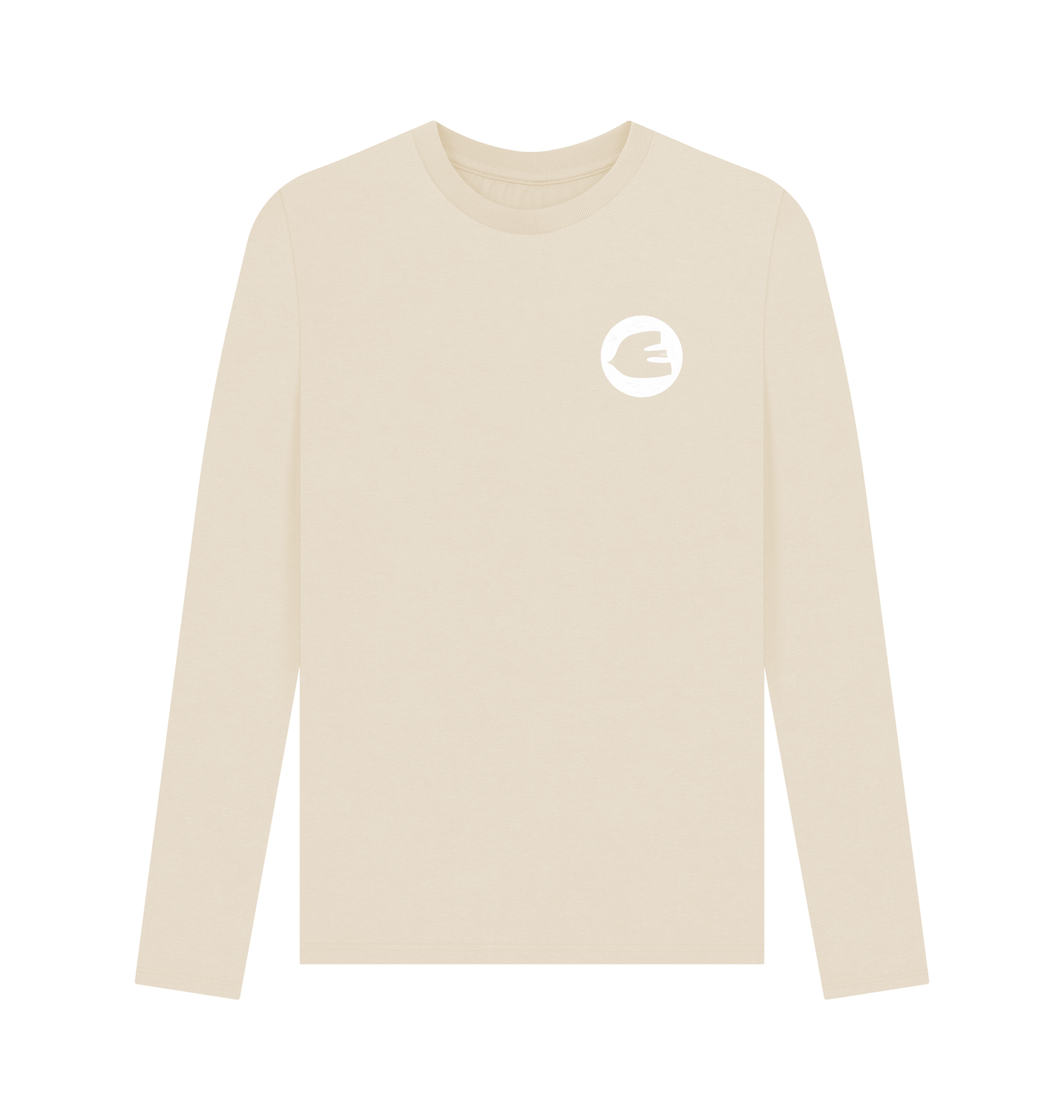 Oat Printed Long Sleeve T Shirt Front