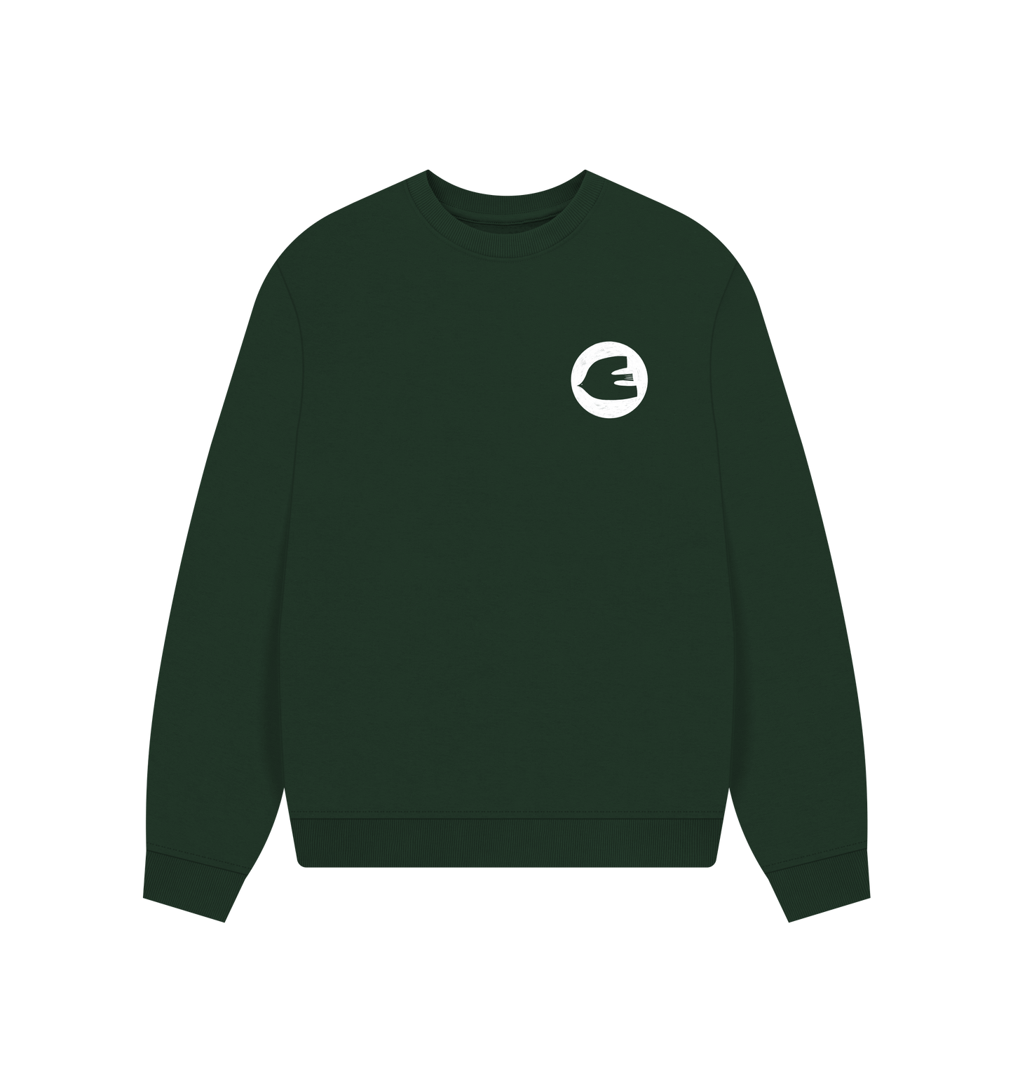 Evergreen Printed Sweater Front
