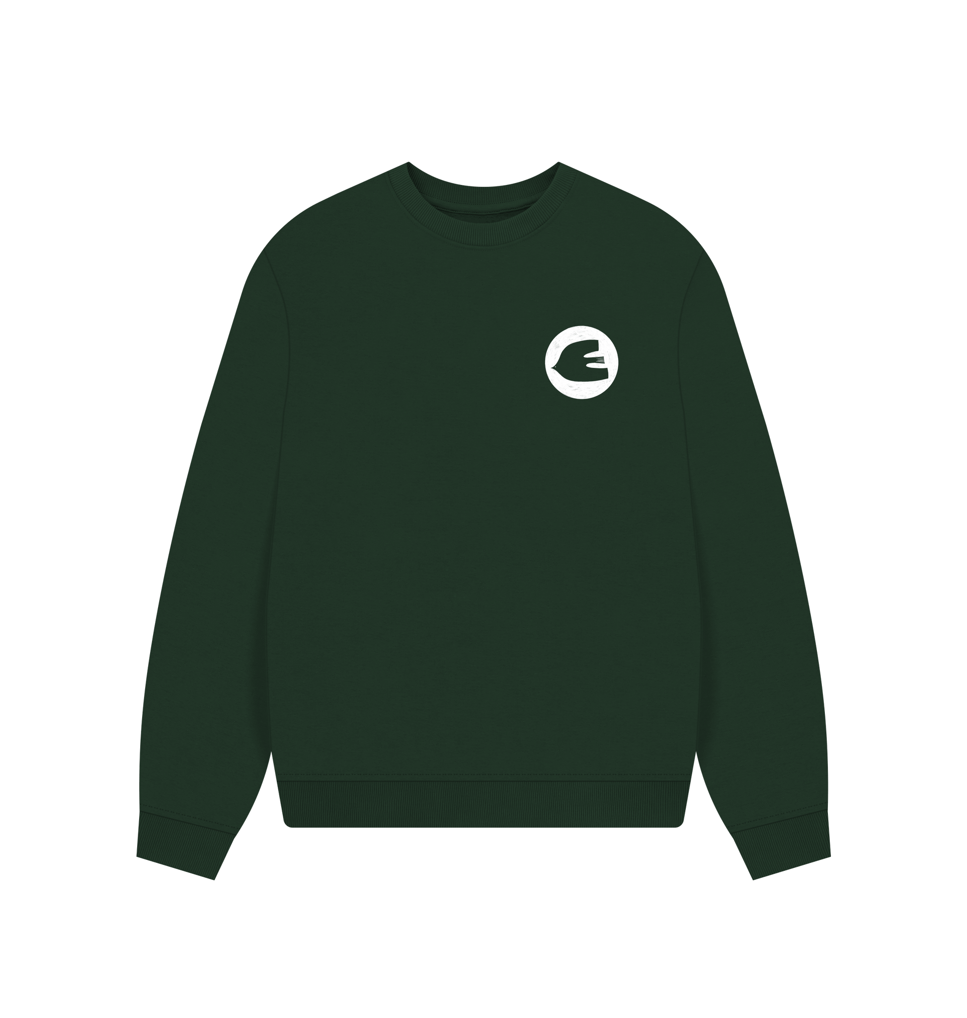 Evergreen Printed Sweater Front