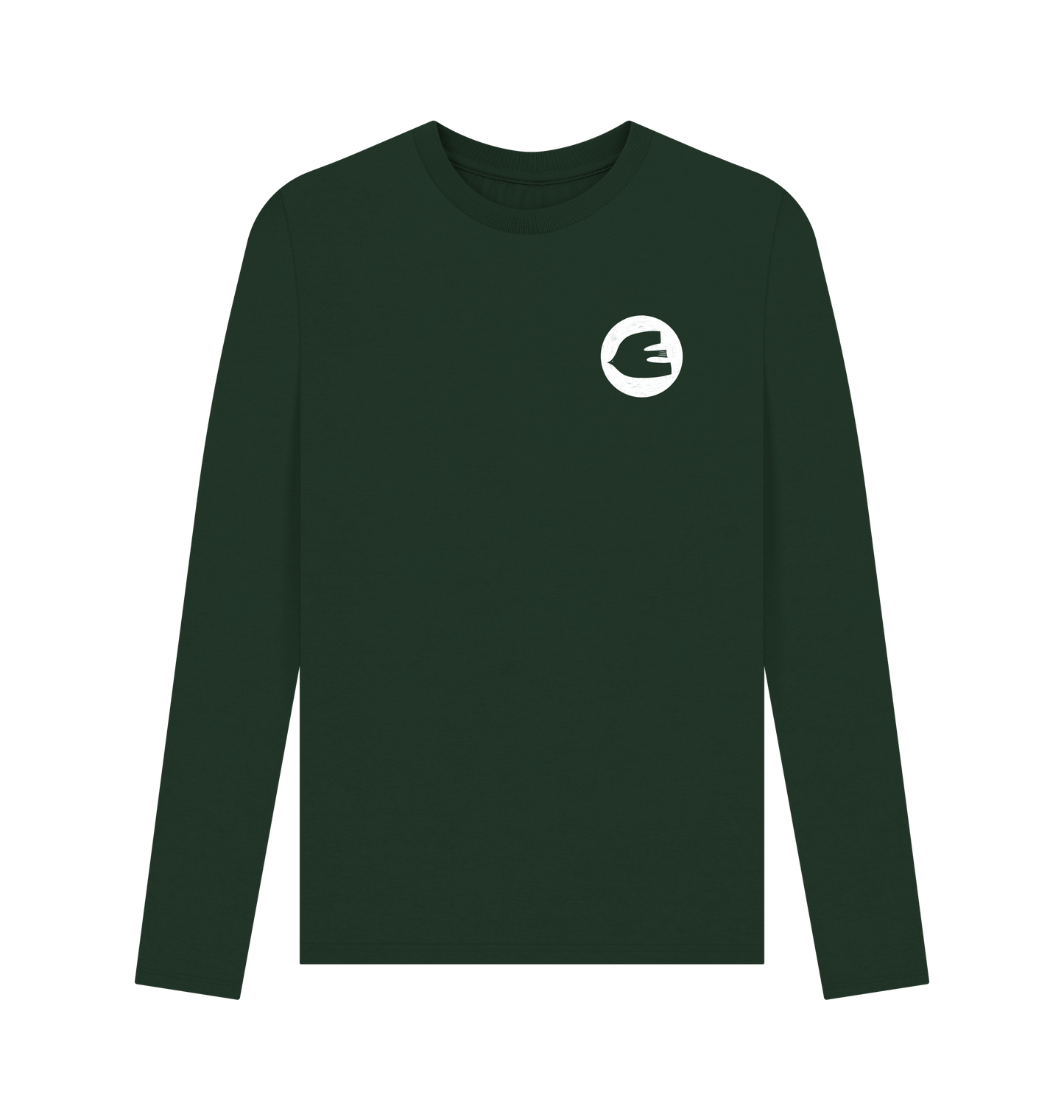 Evergreen Printed Long Sleeve T Shirt Front