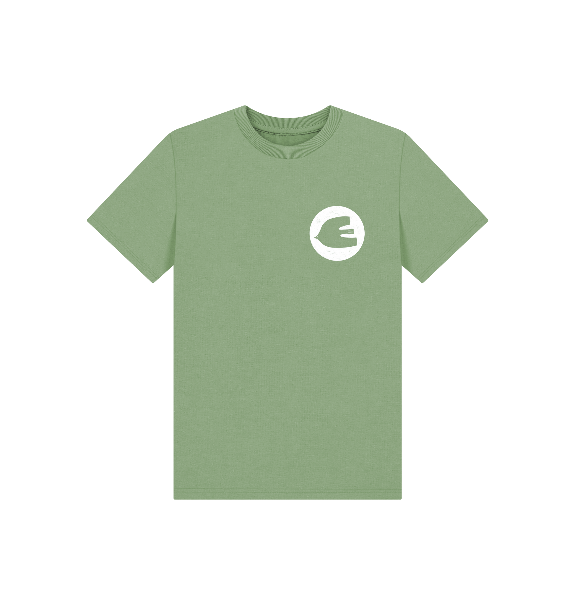 Sage Printed Kids T-Shirt Front