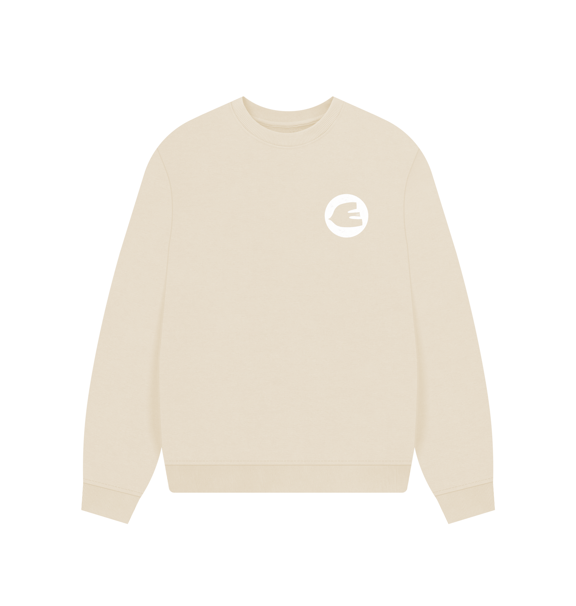 Oat Printed Sweater Front