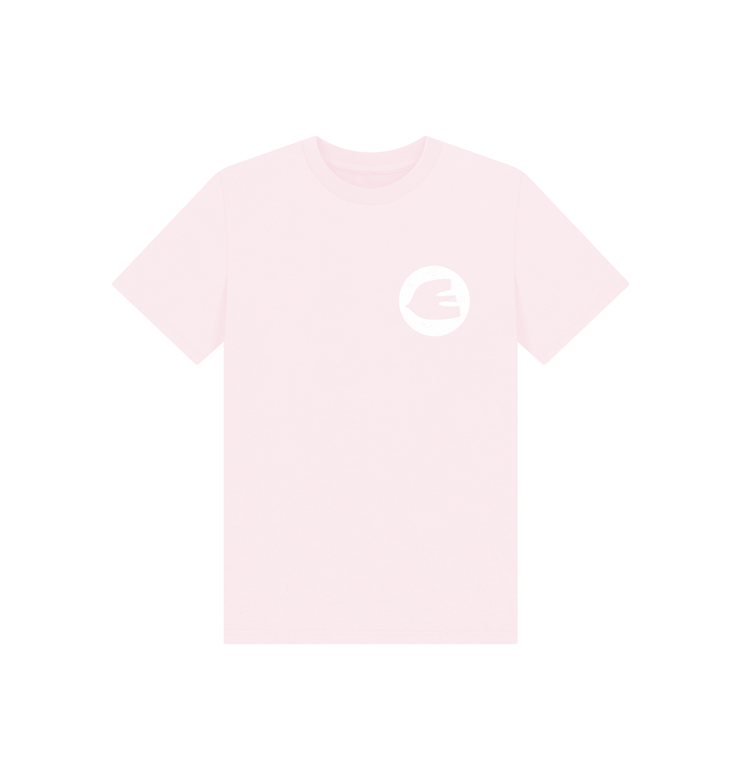 Pink Printed Kids T-Shirt Front