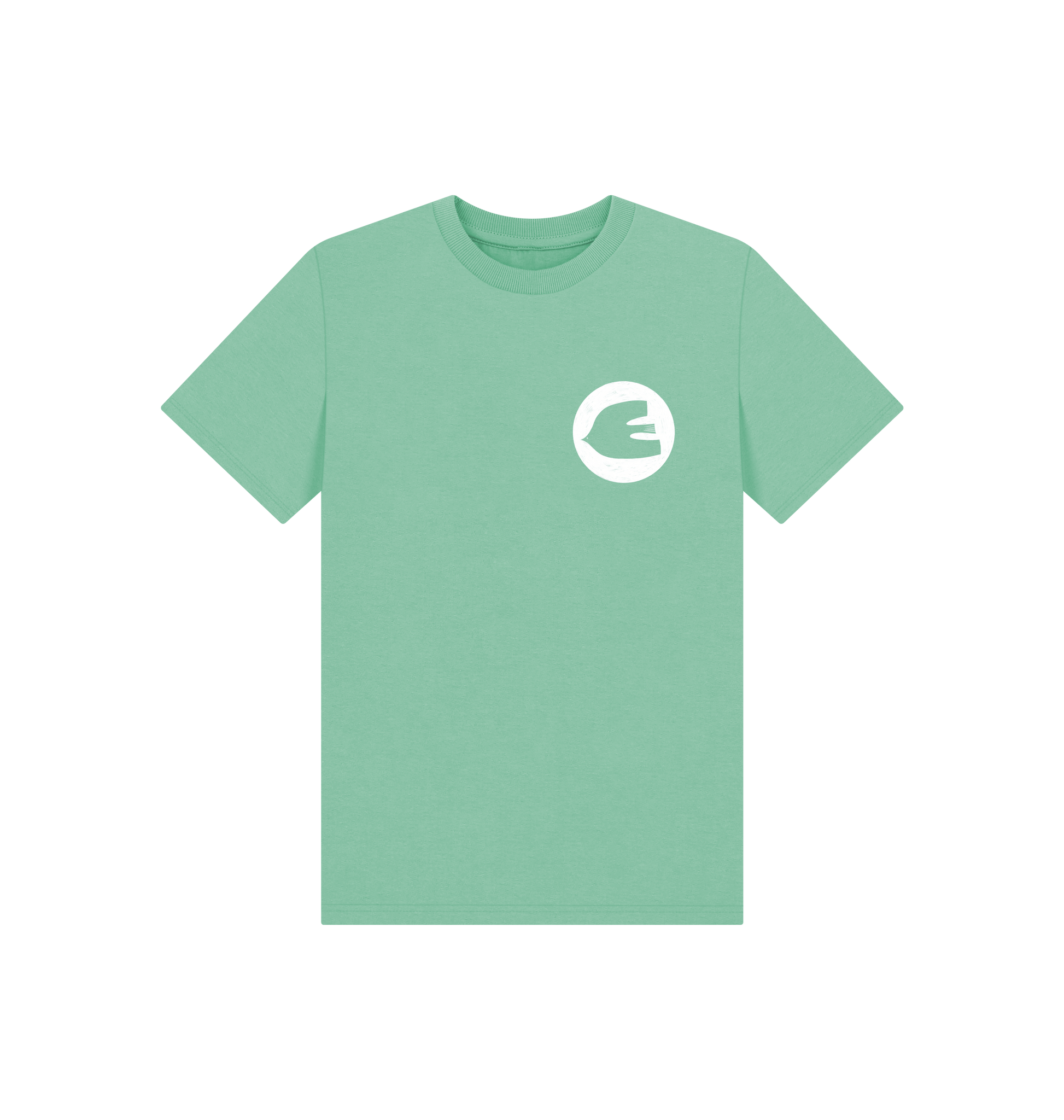 Peppermint Printed Kids T-Shirt Front