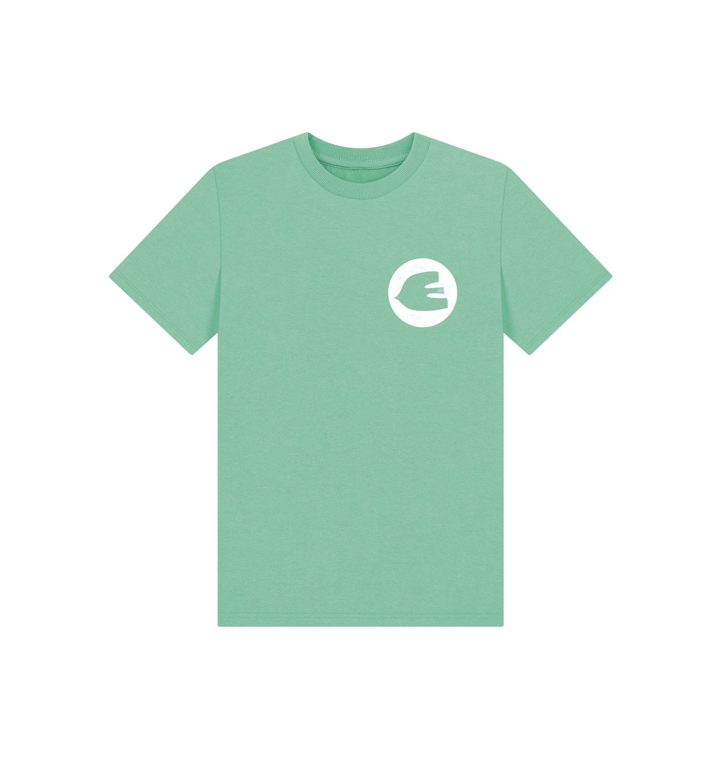 Peppermint Printed Kids T-Shirt Front